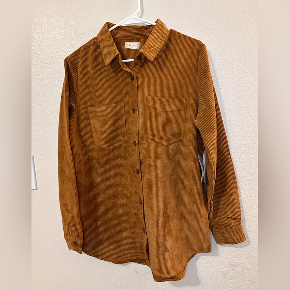 Corduroy feel Shacket Altar’d State size Medium - Picture 4 of 5